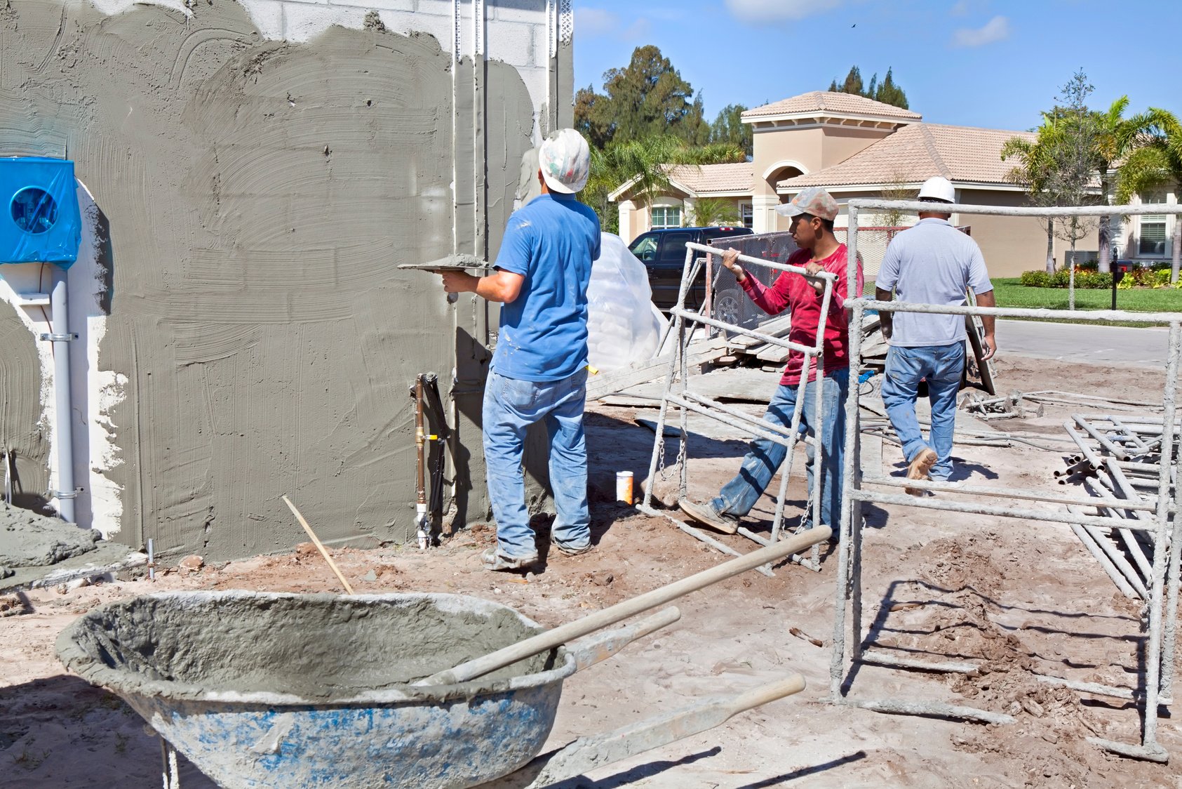 Construction:Stucco contractor